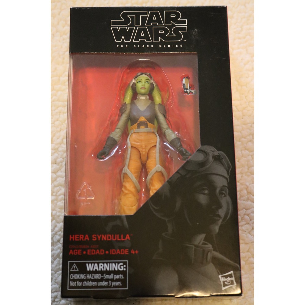 Star Wars The Black Series Kanan Jarrus 19 & Hera Syndulla 6 Inch Figures NIB - Picture 8 of 13
